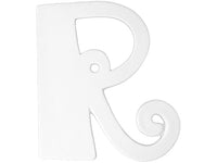 6 in Curly Letter R