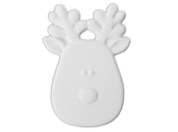 Cute Reindeer Face Ornament
