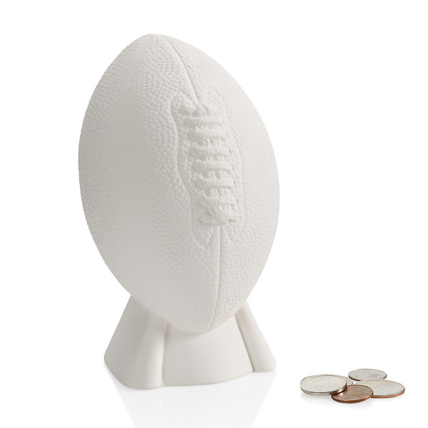 Standing Football Bank w/ Stopper