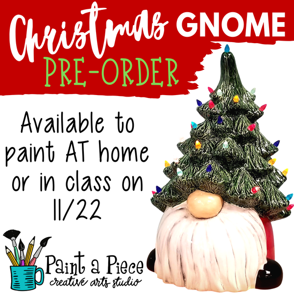 Christmas Tree Gnome (with bulbs & light kit)